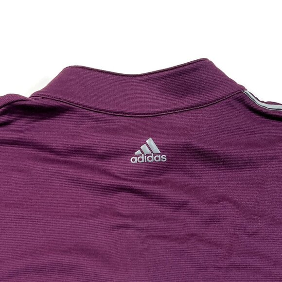 Adidas 1/4 Zip Pullover Mens XL Purple Training Performance Running Gym Active - Picture 7 of 7
